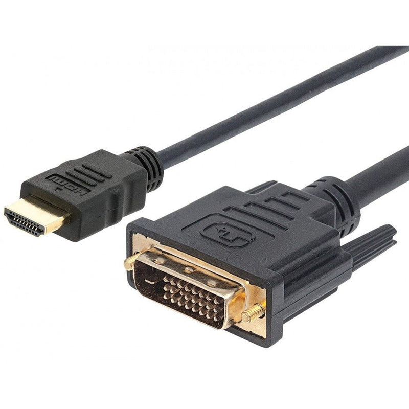 Techly Cable 5.0M HDMI - DVI-d M/M 5M Black