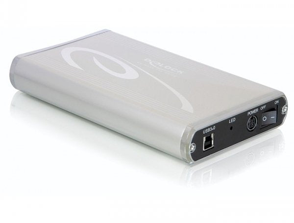 Delock 42478 Box External Hard Drive 3.5 Grey