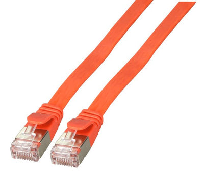 Cable Efb RJ45 Flach Network U FTP, CAT.6A, Pvc, 5M, Red — image 1