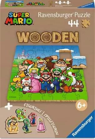 Ravensburger Puzzles Wood Children - Super Mario 44 Pieces 12004086 — image 1