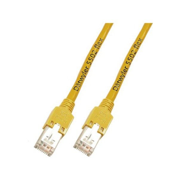 Efb RJ45 Network Cable CAT.5E S UTP Pvc Dtwyler 5502 TM11 Yellow 3M