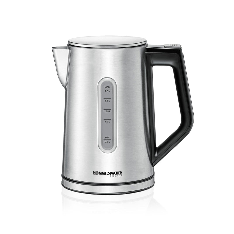Rommelsbacher Kettle Sunny Wk 3000 Steel Inoxidable/Black 3.000W, 1,7 Litros)