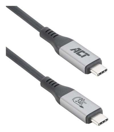 Act Connectivity Cable USB4 80Gbps Thunderbolt 5 240W USB Type C Certificado USB If 1 5M. — image 1
