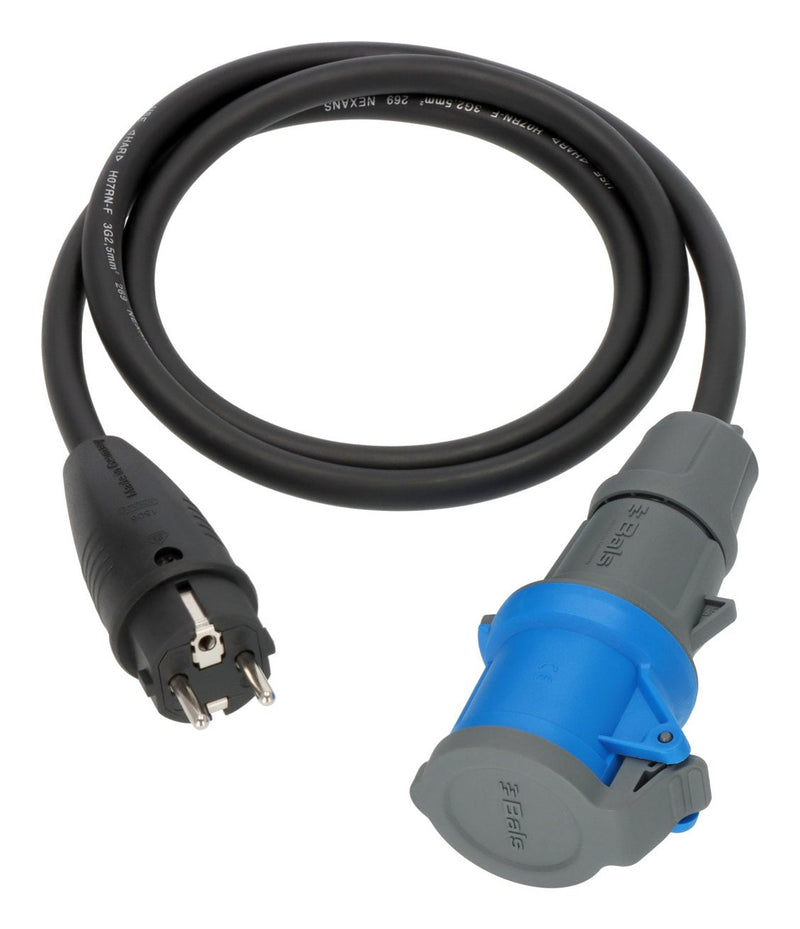 Brennenstuhl Adapter Cable 1,5M Schuko/Empalme Black
