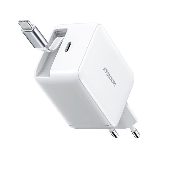 Joyroom Charger USB-C With Cable Retractable 67W