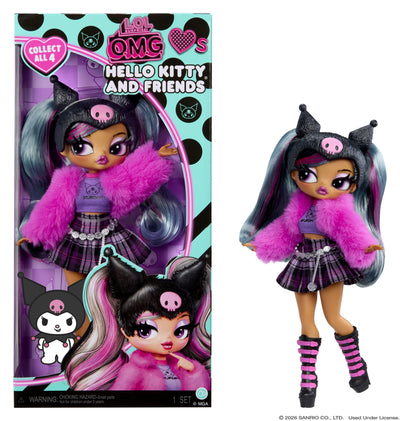 Mga Entertainment Mga L. Or.l. Surprise Or.m.g. Hello Kitty & Friends -kuromi 249894-EUC — image 1