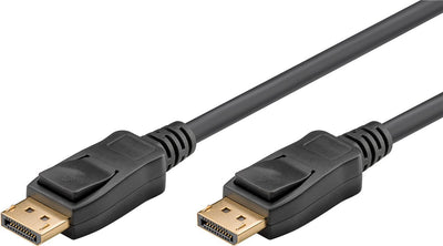 Goobay Cable DisplayPort Plug DisplayPort Plug 8K / 144HZ Black 3 Meter, 54 Gbit/S, DisplayPort 2.0 / 2.1) 747 — image 1
