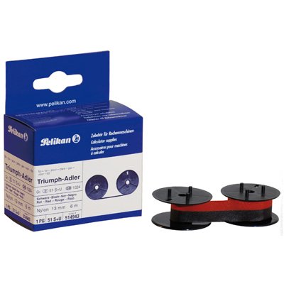 Pelikan Ink Ribbon Canon Facit Sharp, Black Red