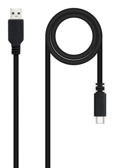 Nanocable USB Cable -c 2.0 Male a USB-A Male 1M — image 1