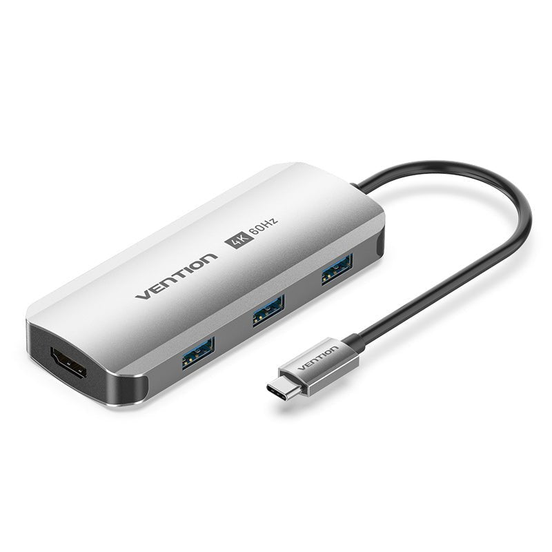 Vention Docking USB Type-c Tgesb 3x USB 1x HDMI 1x USB Type-c Pd