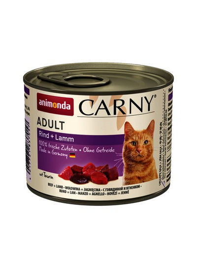 Animonda Carny Adult Sabor: Ternera And Cordero 200G — image 1