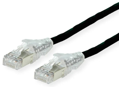 Dtwyler Network Cable CAT.6A (class Ea) S FTP, Cu 7702 Flex Lsoh, Amp V2, Black 5M — image 1