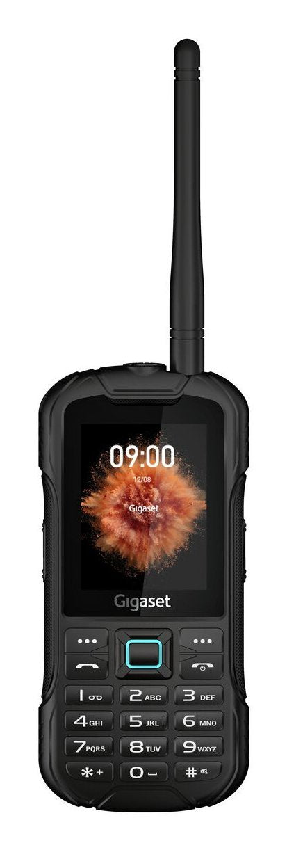 Gigaset Glx 8 Active Black 6,1CM 2,4 Zoll Display Push-to-talk Funktion 2500MAH Battery IP68 2 MP Kamera Dual-