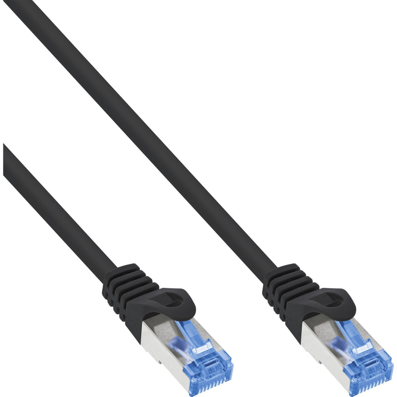 Inline® Patch Cable CAT.6A, S/FTP, Tpe (lszh), Cca, Black 1M