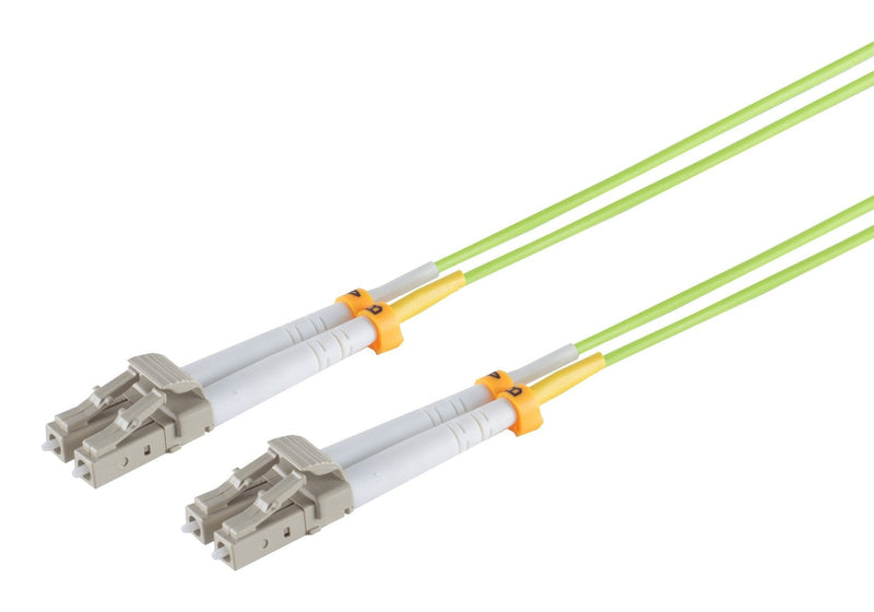 S-impuls Lwl Network Cable Lc 50 125?, OM5 Green File 30M