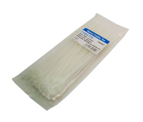 Logilink - Set Cable Ties 100 Pcs 20CM Blancas