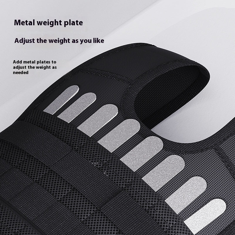 Running Steel Plate Weight Vest Leggings Voile Blouse Invisible