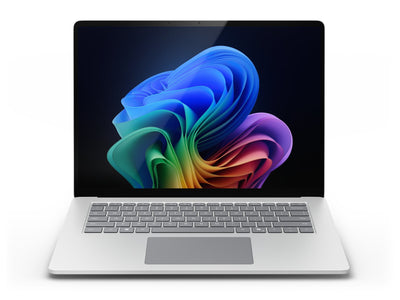 Microsoft Surface Laptop Copilot + PC,8ªG, Intel Lunar 5,32GB,512GB,15,PLATA,3 Years — image 1