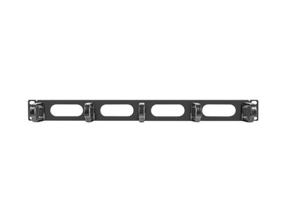 Lanberg Organiser Cables AK-1205-B 19\1 Panel 5 Stands Plegables Plastic Type B 1U Black — image 1