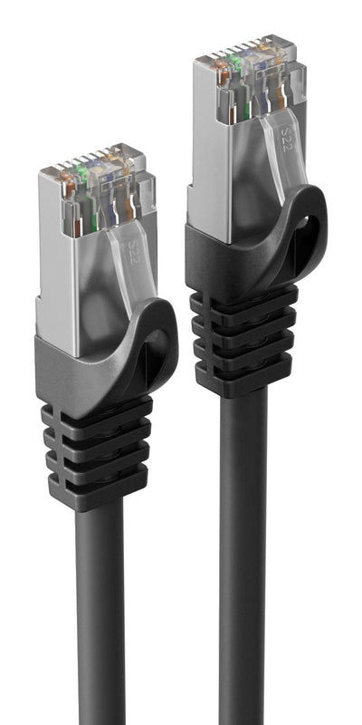 S-impuls Pur Network Cable CAT.7 S FTP Black 15,0M — image 1