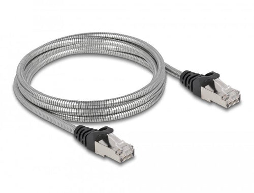 Delock RJ45 Cable CAT.6A U/FTP With Metallmantel 2M — image 1