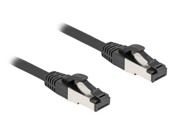 Delock Cable RJ45 Network CAT.8.1 S/FTP 0,5M Bis 40Gbps Negro
