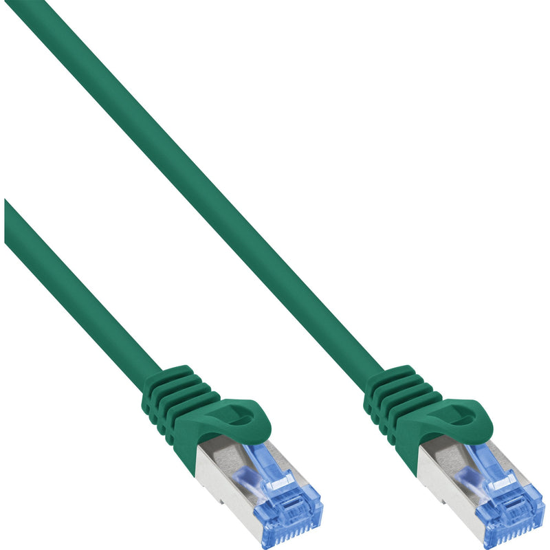 Inline® Patch Cable CAT.6A, S/FTP, Tpe (lszh), Cca, Green, 0.3M