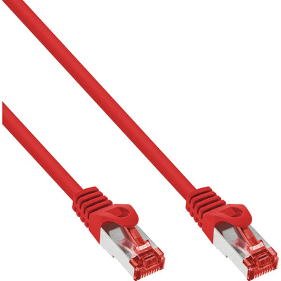 Inline Network Cable S/FTP Pimf CAT.6 250MHZ Pvc Cobre Red 15M — image 1