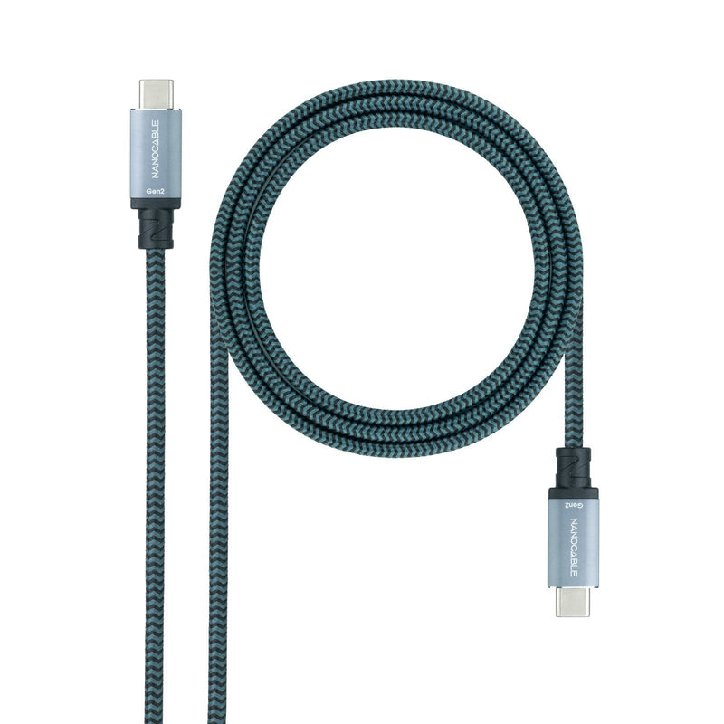Nanocable USB Cable 3.1 GEN2 5A USB-C/M-usb-c/M 1.5M - Black