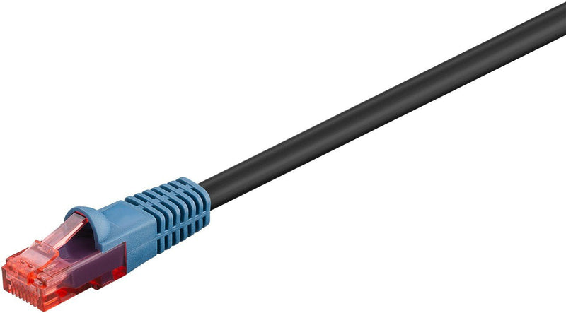 Goobay U/UTP Outdoor-patchcord CAT.6. Black. 30M