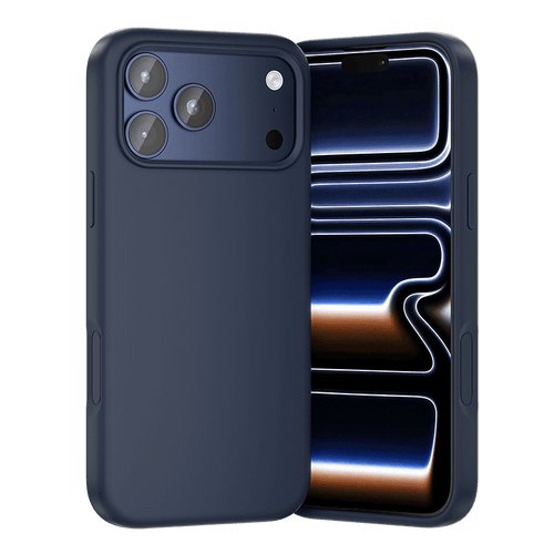 Vention Case Silicone With Magsafe KVCLCB-30 Compatible With Iphone 17 Pro Blue Medianoche