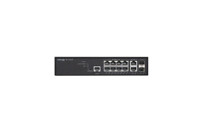 GS-2412P Gestionado L2 + Gigabit Ethernet (10/100/1000) Energía Sobre Ethernet (PoE) Black — image 1