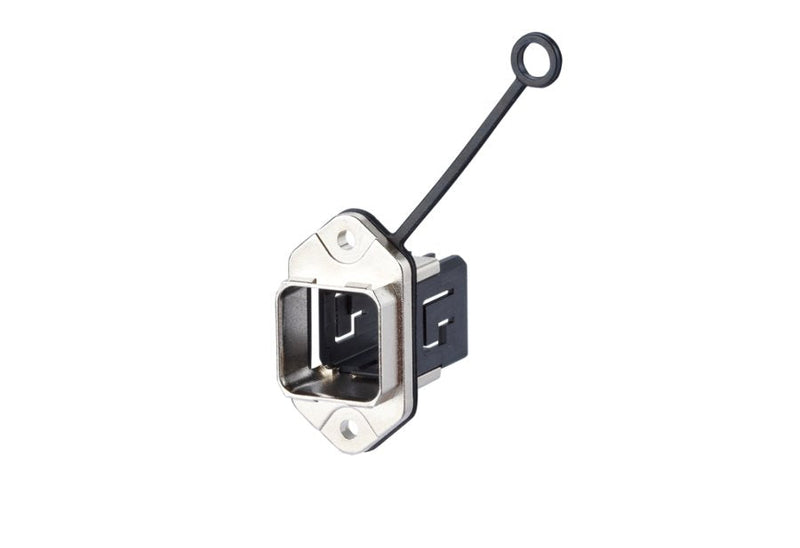 Metz Connect Industry IP67 V14 Connector Female Recessed Normbefestigung