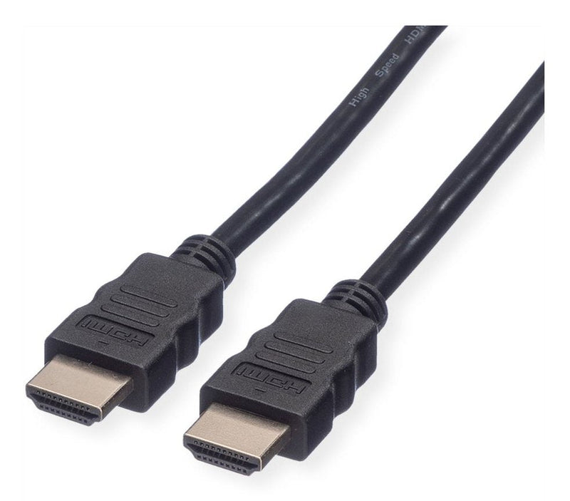 Roline Rm HDMI High Speed Cable With Ethernet, Black 5M