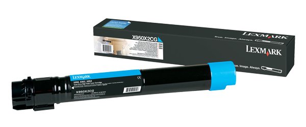 Lexmark 22Z0009 Cartridge Genuine Toner Cyan 1 Pieces