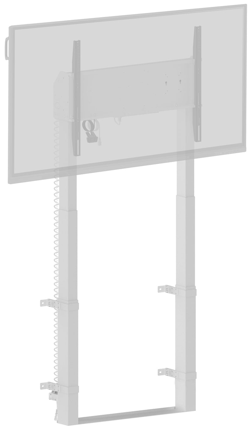 Iiyama Sistema Tower Eléctrica Estacionaria MD-WLIFT2031-W1, Stand Monitor White Screens Up To 98 (105)