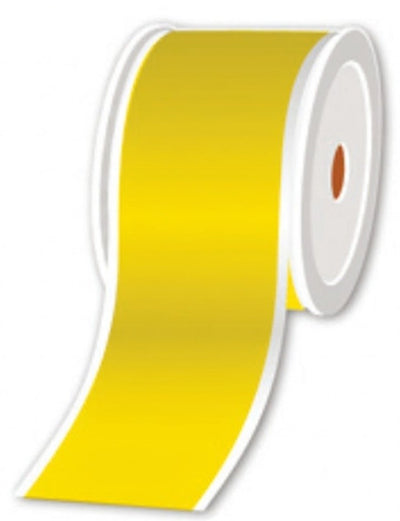 Box Of 1 Roll Continuo Label Vinilo Yellow 100MM Wide And 30M Long — image 1