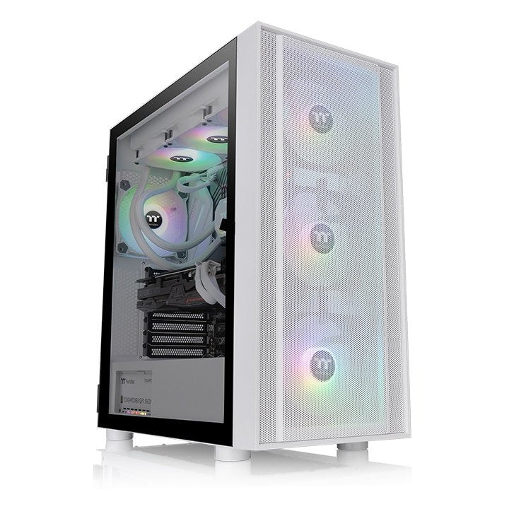 Thermaltake PC Case Divider H570 Tg ARGB Snow, Tower-gehäuse CA-1T9-00M6WN-01