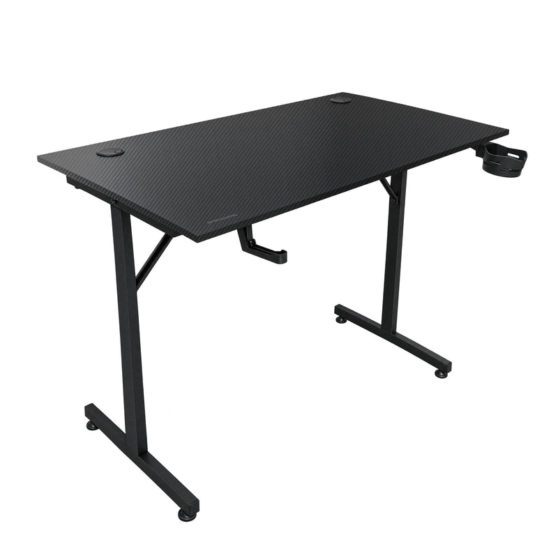 Mars Gaming Desk Gaming Mgd-x 100 Black Desk Gaming 100CM / Finish Fibre Carbonosoporte Cascos And Glasses / U