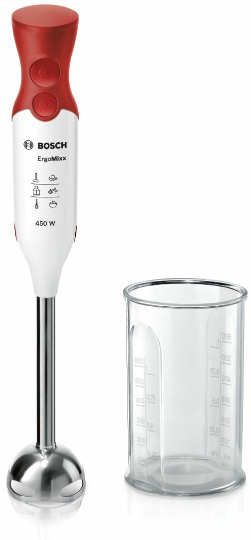 Bosch Ergomixx MSM64110 Blender Inmersión 450W Red
