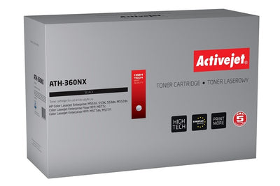 Activejet Toner ATH-360NX (reemplazo HP 508X CF360X - Supreme - 12,500 Páginas - Black — image 1