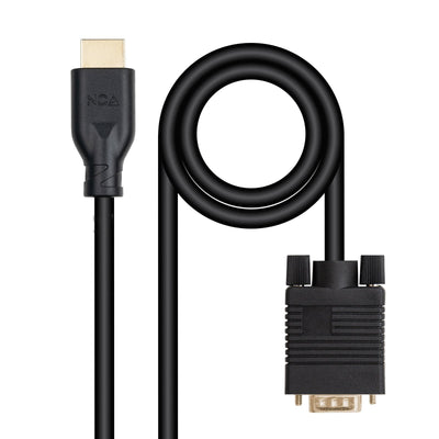 Nanocable 10.15.4602 VGA Male HDMI 8K Male 1.8M Black — image 1