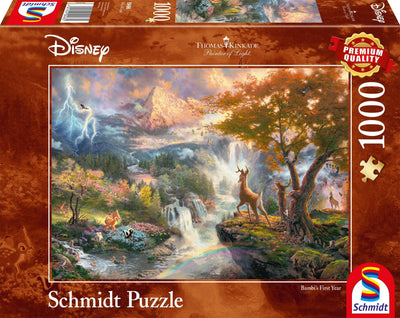 Puzzle Thomas Kinkade: Disney Bambi — image 1