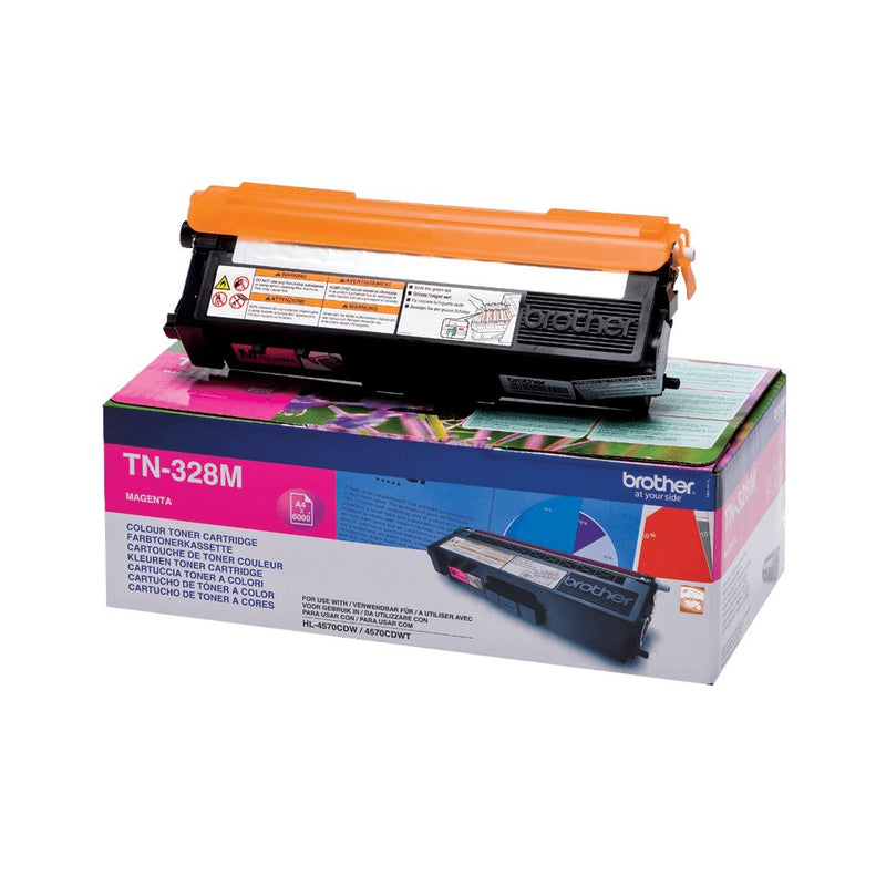 Brother Genuine Toner TN-328M Magenta