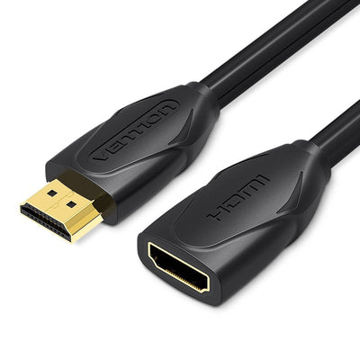 Vention Cable Alargador HDMI VAA-B06-B100 HDMI Male HDMI Female 1M Black — image 1