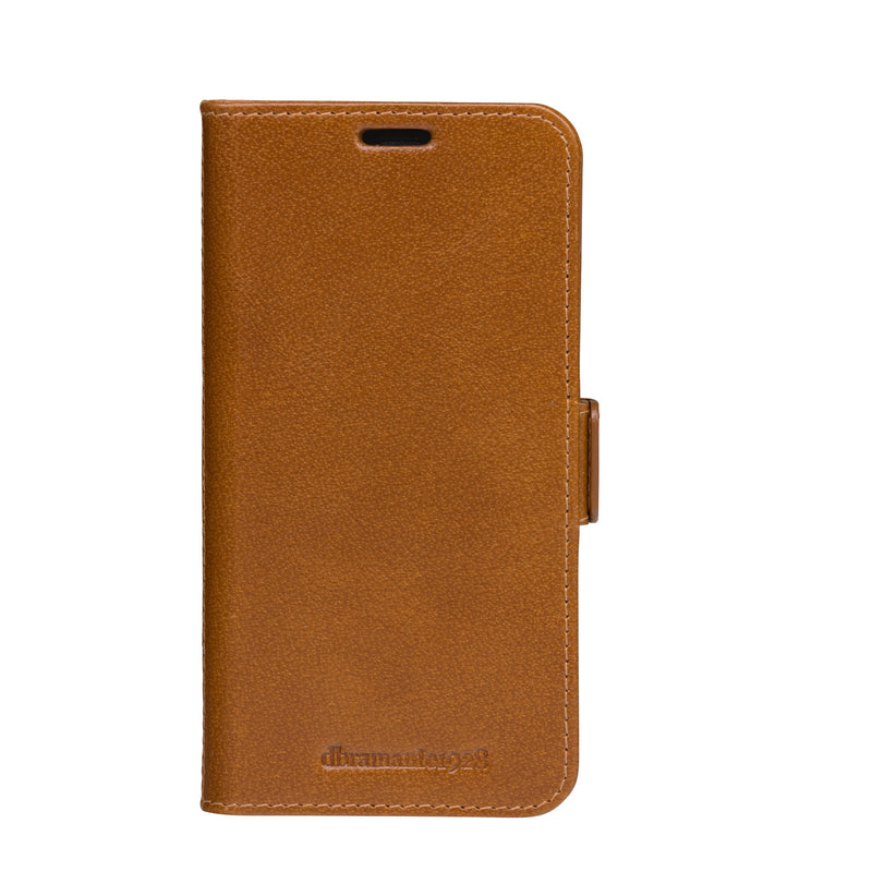 DBRAMANTE1928 Copenhagen Slim Case With Cover Phone Mobile Phone Leather Grano Entero Brown Apple Iphone 11
