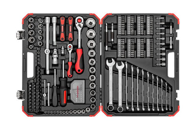 Gedore Set Of Keys Glass Rojas 1/4 + 1/2, 232 Pieces Set Of Tools Red/Black With 2 Carracas Reversibles — image 1