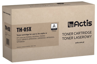 Actis Toner TH-05X Spare Part HP 05X CE505X, Canon CRG-719H 6500 Páginas Black — image 1