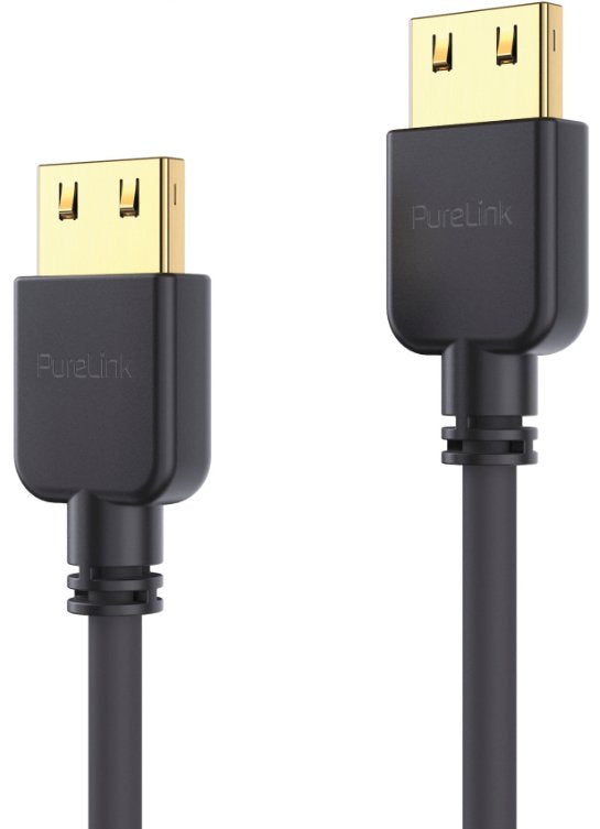 Purelink HDMI Cable - Pureinstall - Slim 1,00M - Black