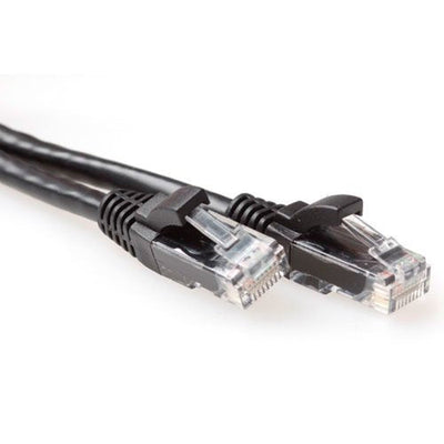 Black 15 Meter U UTP CAT.6A Patch Cable Snagless With RJ45 Connectors — image 1